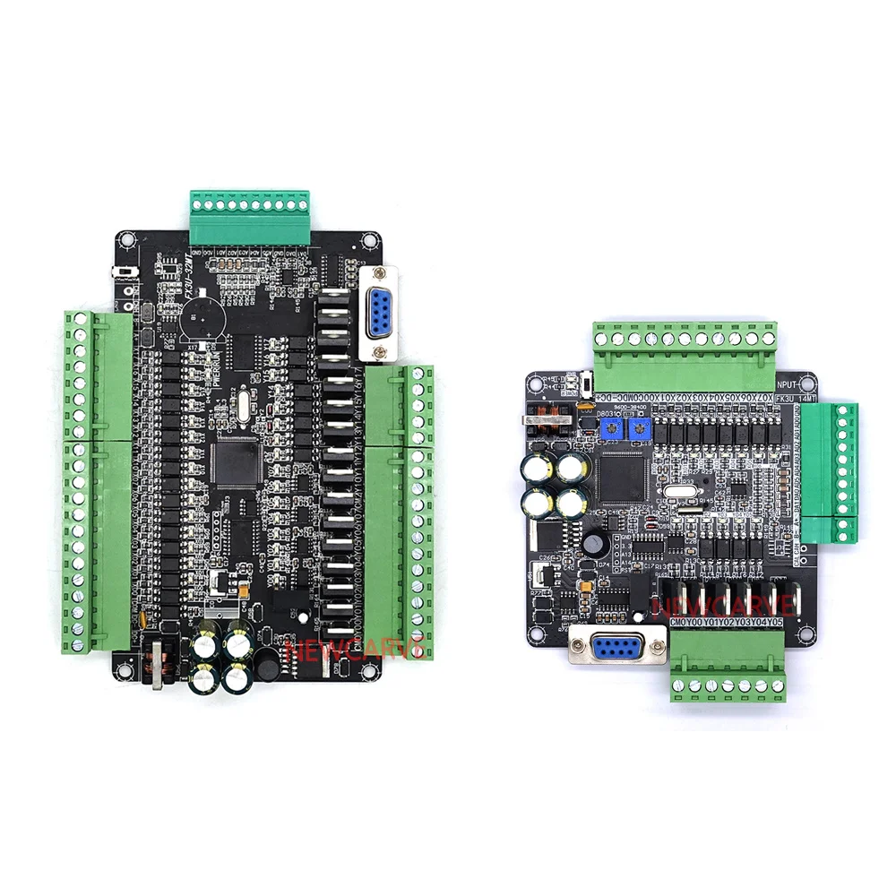 Imagem -03 - Hmi Touch Screen Plc Placa de Controle Industrial Polegadas Série Fx3u Rs485 com Linha de Comunicação Db9 Newcave Samkoon-ea070b
