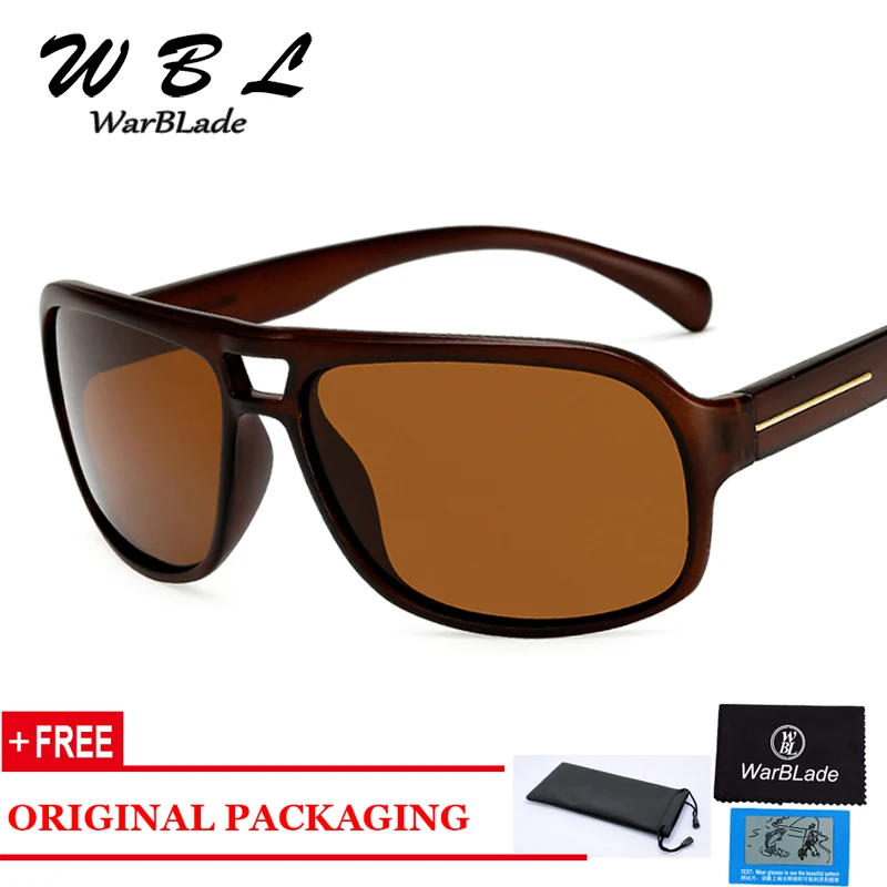 WarBLade 2024 Classic Men\'s Square Polarized Sunglasses Men Vintage Driving Mirror Sun Glasses UV400 Polarized Glasses Women