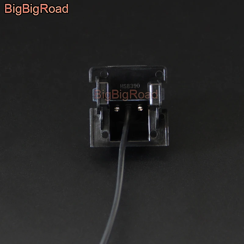 BigBigRoad Car Rear View Parking CCD Camera For Mazda 2 From 2017 2018 Europe With 28 Pins Adapter Original Monitor Compatible