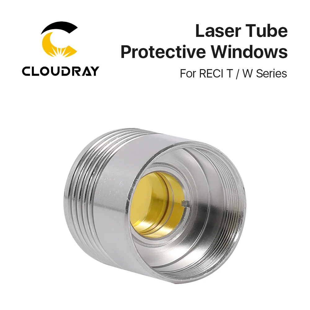 Cloudray Co2 Laser Tube Protective Windows RECI W/T Series Laser Protective Optical Accessories For RECI Series Laser Tube