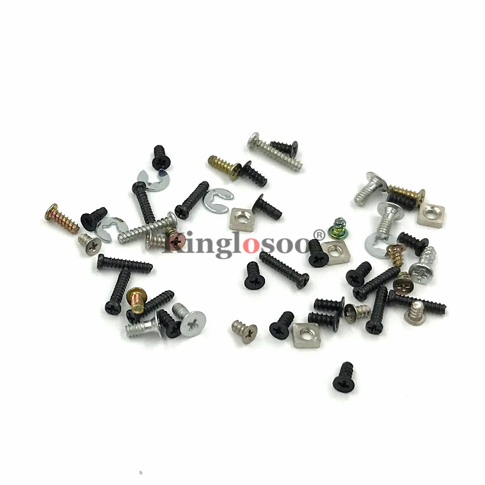 Conjunto completo de tornillos de repuesto para consola Nintendo 3DS