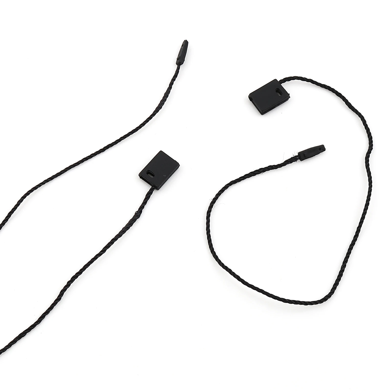 100/500Pcs Metal Pins Buckle Clothes Polyester Tag Rope Cord Hanging Tablet For Garment Bag Tags Cards DIY Clothing Accessories