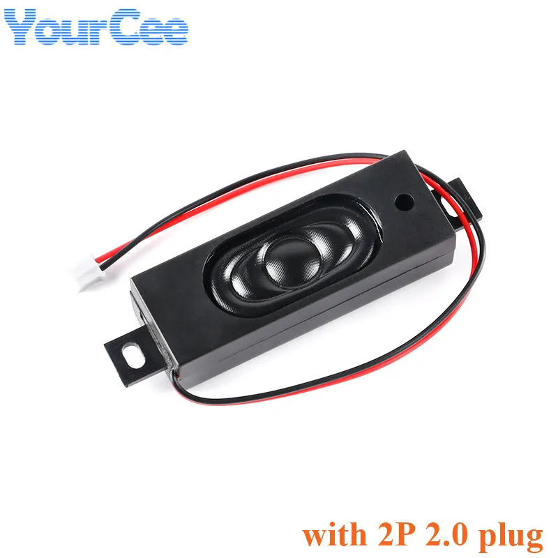 2364 2W 8 ohm Cavity Speaker Sound Passive Speaker Dual Vibration Membrane Audio Loudspeaker Box with 2P/4P 2.0 Plug