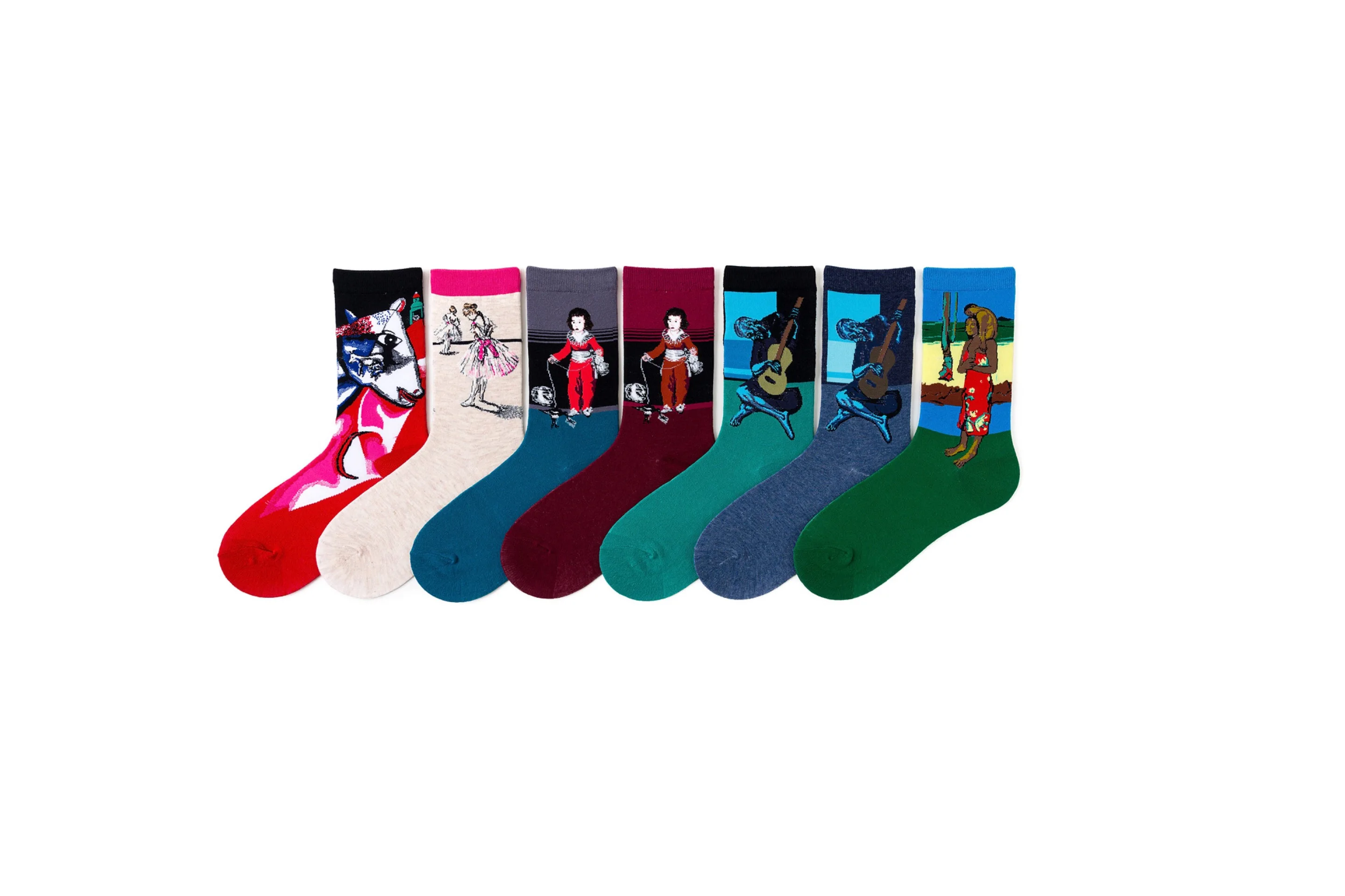 men autumn winter the new arrival Retro personality Tide socks fashion cotton funny happy Explosion socks