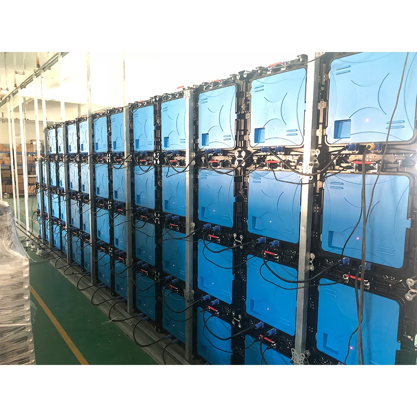 LED Sign P2 Indoor Led Video Wall Module 640x640mm Die Casting Aluminum Panel HD RGB High Resolution Led Display Screen