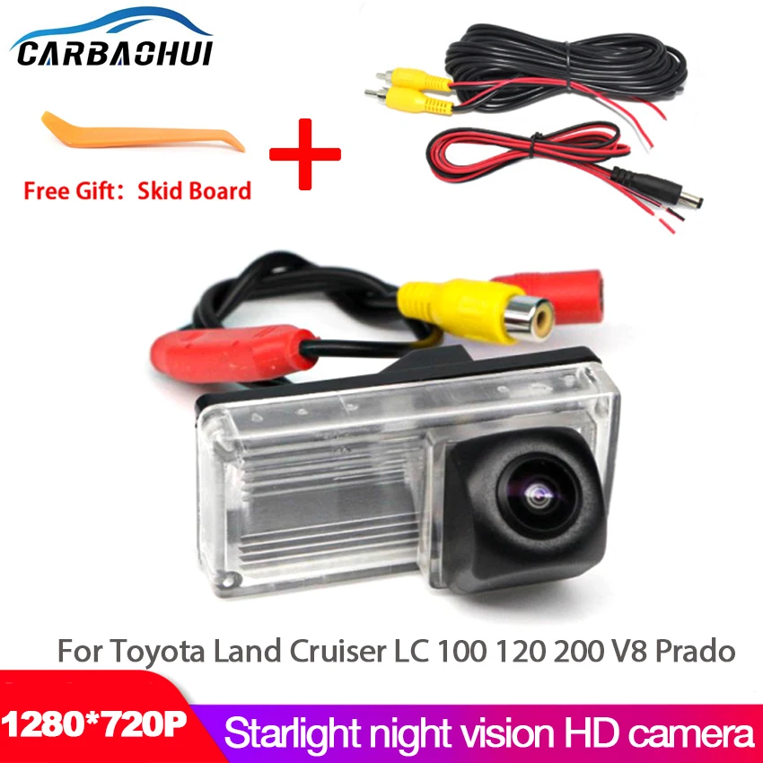 

Night Vision Rear View Camera Reversing Camera Car Back up Camera Full HD CCD For Toyota Land Cruiser LC 100 120 200 V8 Prado