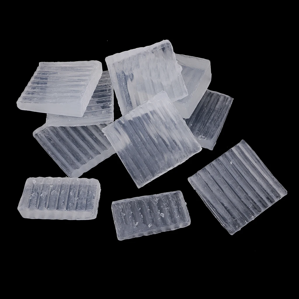 Organic White and Clear Transparent Glycerin Soap Base Melt and Pour All Natural Bar For Handmade Soaps - 500g