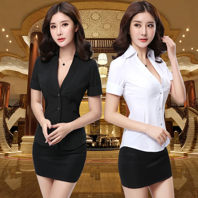 High quality 008 KTV Princess Clothing Hotel Work Clothes Foot Bath Sauna Massage Uniform Stewardess Dress Bath Set Wholesale