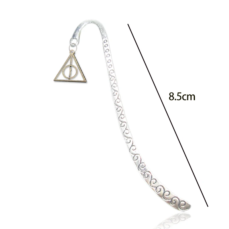 Vintage Wing Snitch Metal Bookmark Deathly Hallows Index Divider For Reading Notebook Book Mark Marque Page Mate Marker Retro