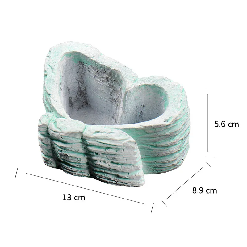 Silicone Mould Concrete Butterfly Shape Succulent Flower Pot Mold Cement Decorative Tool