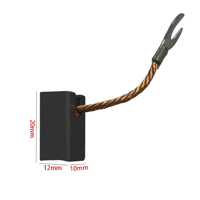 10X12X20Mm Điện Xe Đạp Ba Bánh Bàn Chải Carbon Đính Kèm Pin Ô Tô Xe Máy Với Đồng Bàn Chải 10 Chiếc