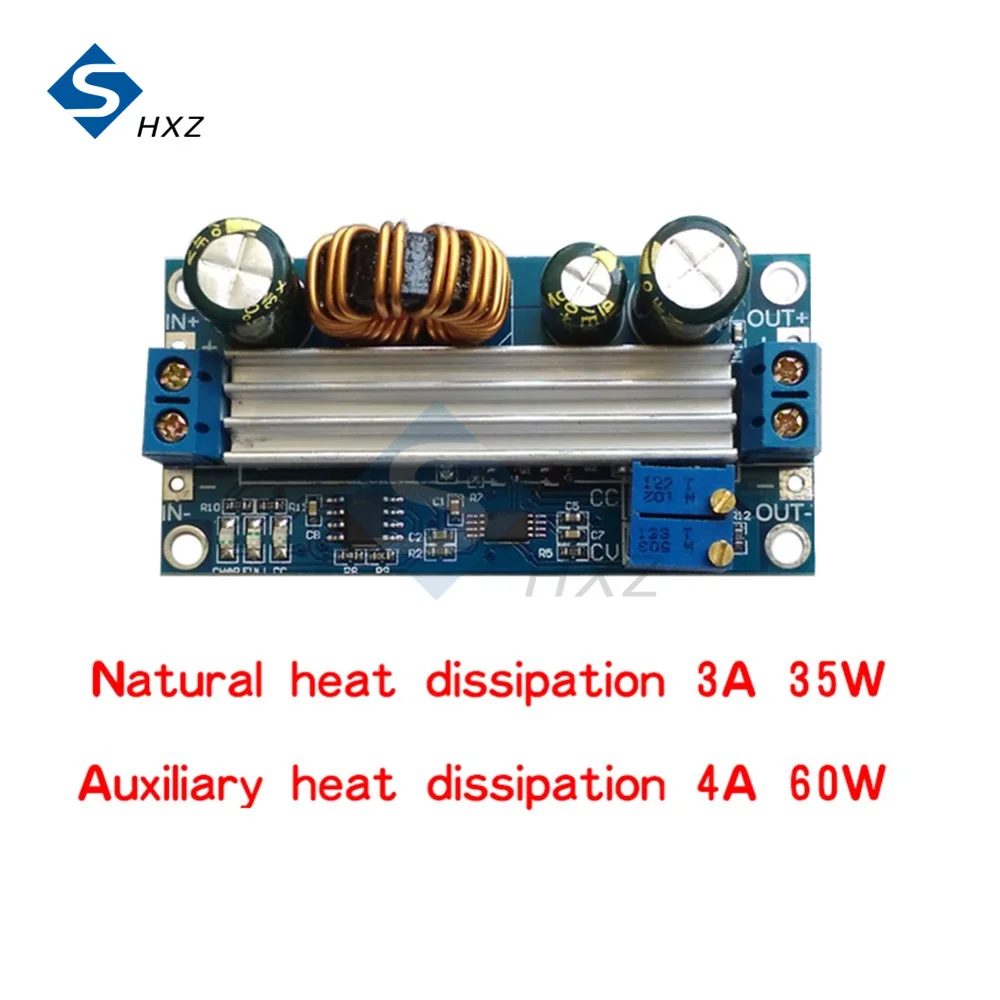 3A 35W CC CV Adjustable DC 5 -30V to DC 0.5 -30V Step Up Down Buck Boost Converter Power Supply Module Voltage Regulator
