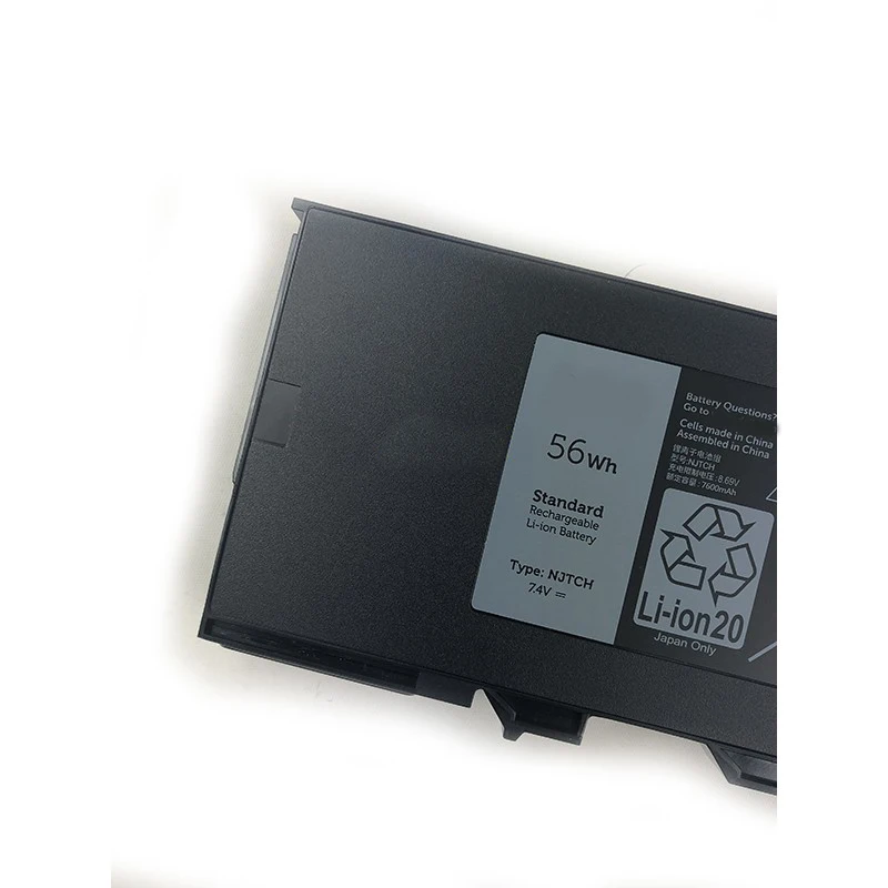 Imagem -04 - Njtch 3nvtg Bateria do Portátil Dell Latitude 12 7214 Robusto Extremo E7204 P18t V23ny M29xr P18t001 P18t002 Novo Supstone8g8gj