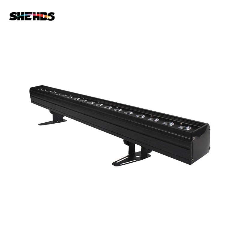 Imagem -05 - Shehds-interior Led Wall Wash Light Dmx Bar Luz de Palco dj Disco Party Casamento 18x18w Rgbwa Mais uv 6in 1