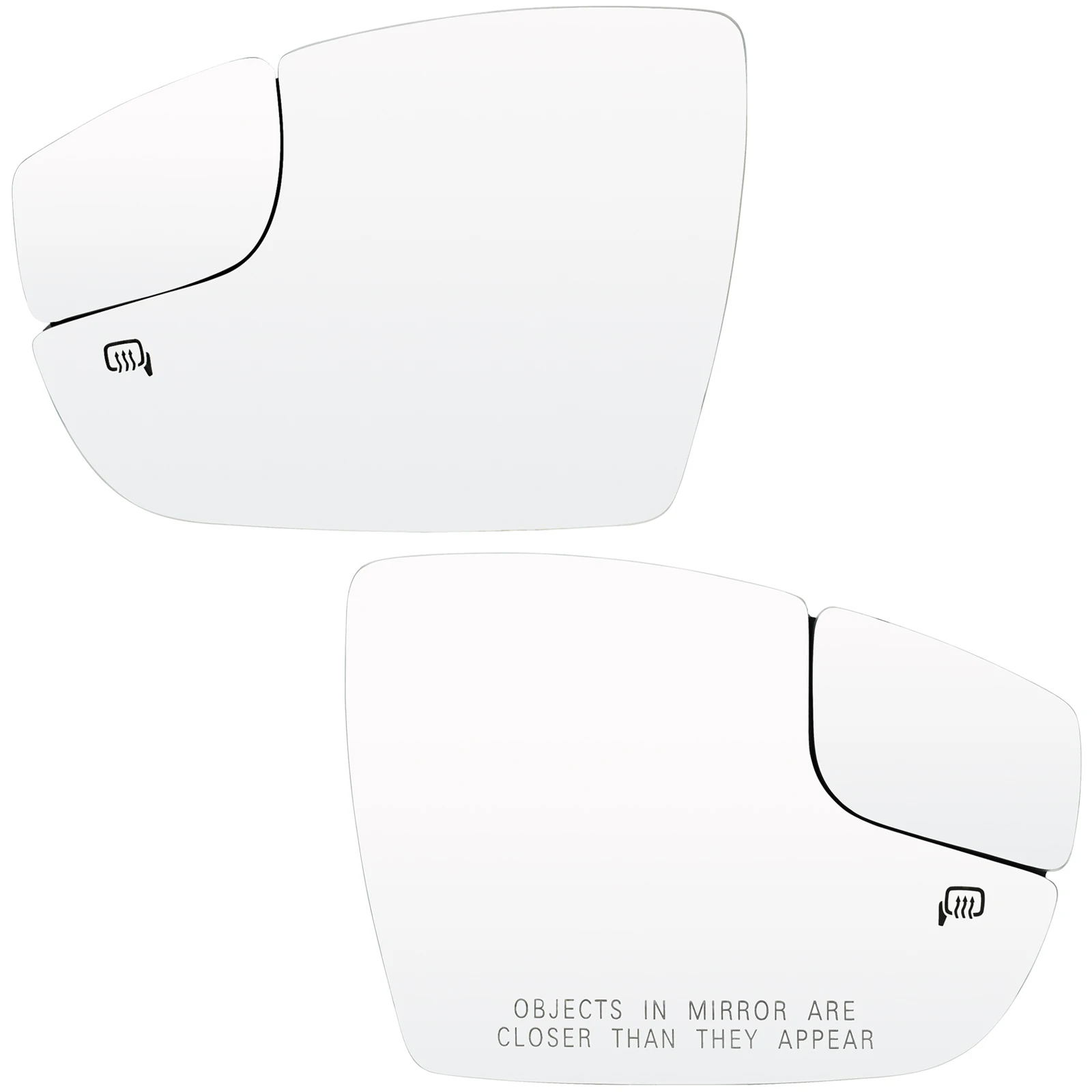 Für Ford Focus 2012–2018 US-Modell links rechts Türflügelspiegel Glas beheizt konvex toter Winkel Rückansicht Rückspiegel außen