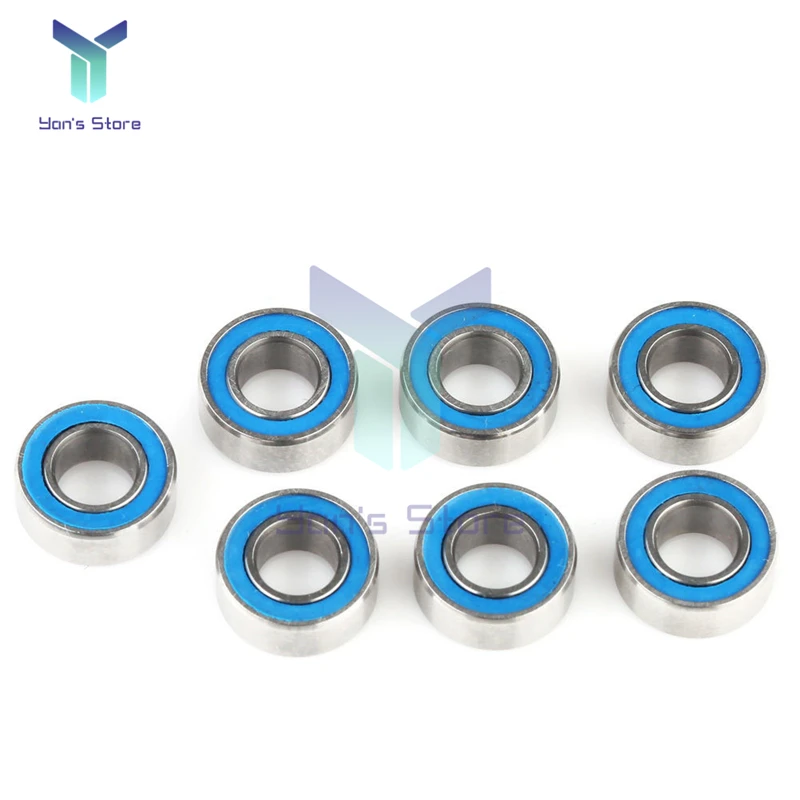 10pcs High quality 10 PCS MR105-2RS ABEC-5 5x10x4 mm Miniature Ball Bearings MR105RS L1050 MR105 2RS