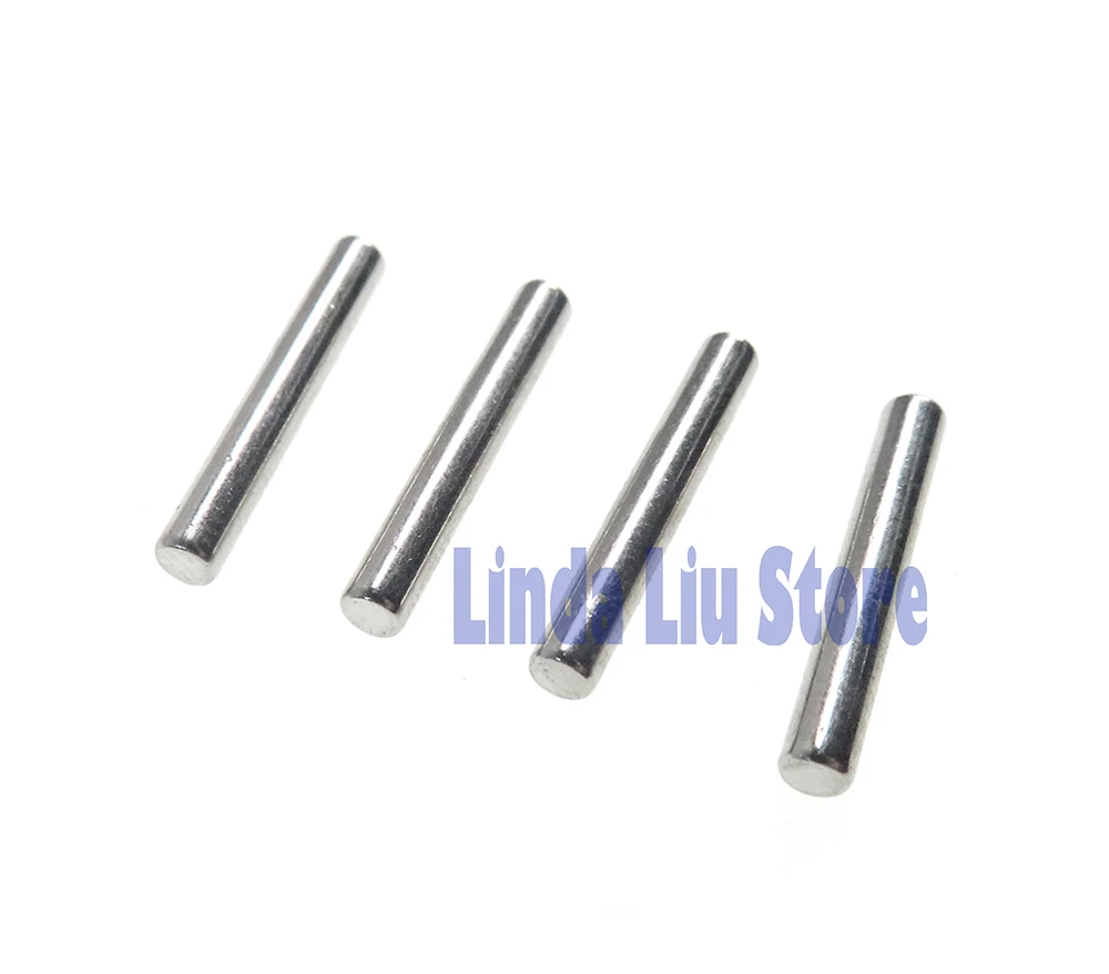 200 Buah Poros Putar Pengganti untuk Suku Cadang Perbaikan Pengontrol PS5 Pegangan Poros Batang Baja Tahan Karat Sumbu Batang Linier Silinder