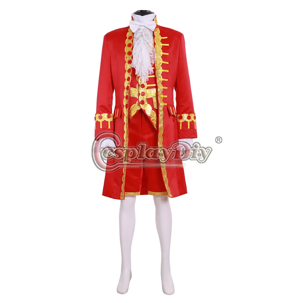 Cosplaydiy Tudor King's Cosplay Costume Musical Hamilton Performance Cosplay Costume Outfit George Washington King Outfit L320 image 3