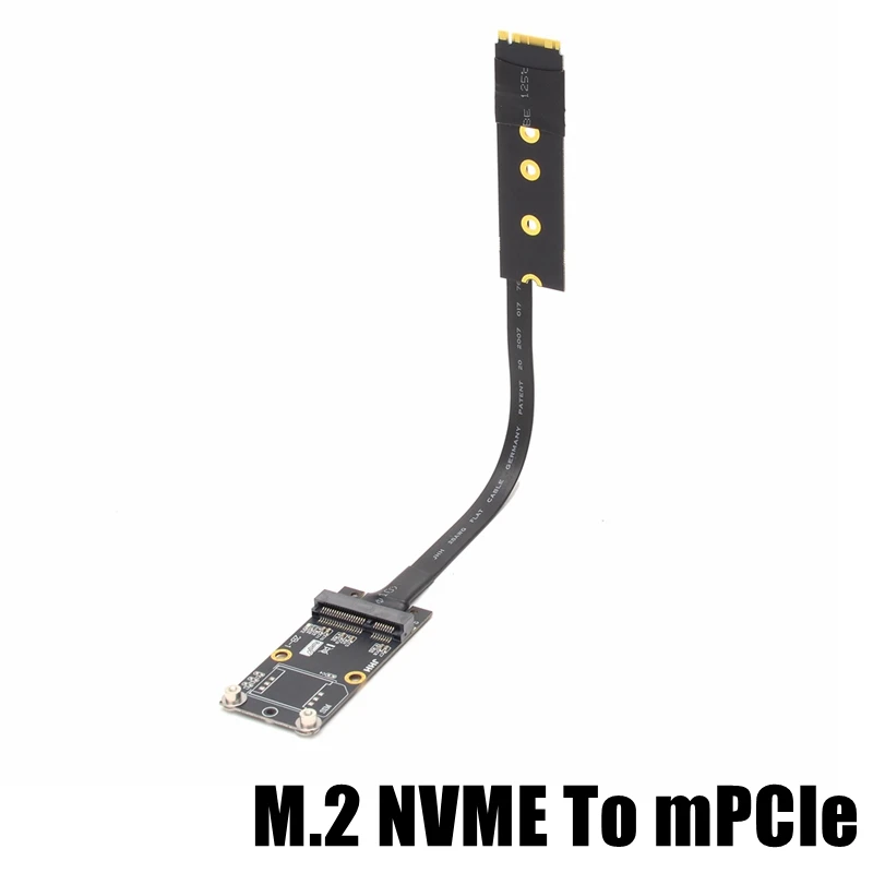 

MiniPice To m.2 NVME / mPCIe Wireless Network Adapter Extension Mini Pice To M.2 NVMe M-key Interface adapter Cable