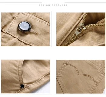 2024 Spring Autumn New Casual Pants Men Cotton Slim Fit Chinos Fashion Trousers Male Brand Clothing Plus Size 8 colour 5
