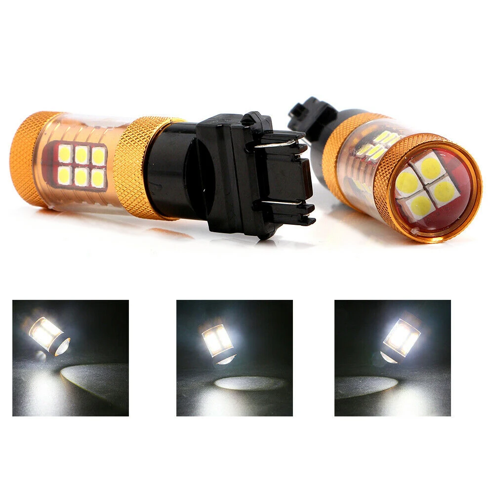 

T20 7440 28SMD 28LED 3030 Car Turn Brake Lights Super Bright White LED Bulbs Signal Reverse Lamp Bulbs High Power