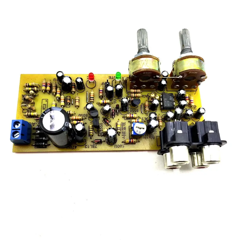 Imagem -02 - Placa de Circuito Estabilizador de Tensão Automática Nível de Volume Alc Regulação de Tensão Ultra Linear com Operação Estável