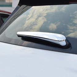 Fit For Opel Mokka Buick Encore 2012 to 2018 car rear wiper strip cover trim ABS Chrome  accessories styling 1pcs