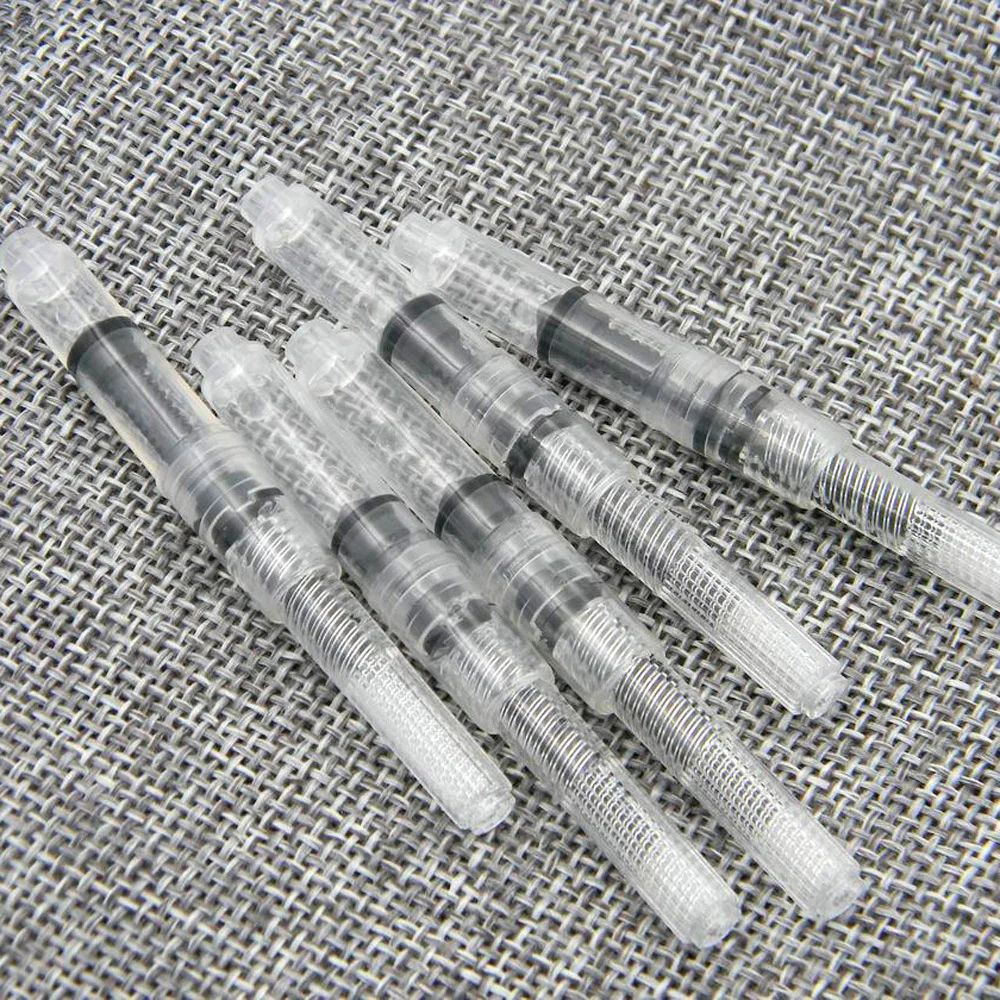 High quality brand 10pcs FOUNTAIN PEN INK CONVERTER PUMP CARTRIDGES Pen refill accessories Tool Pen