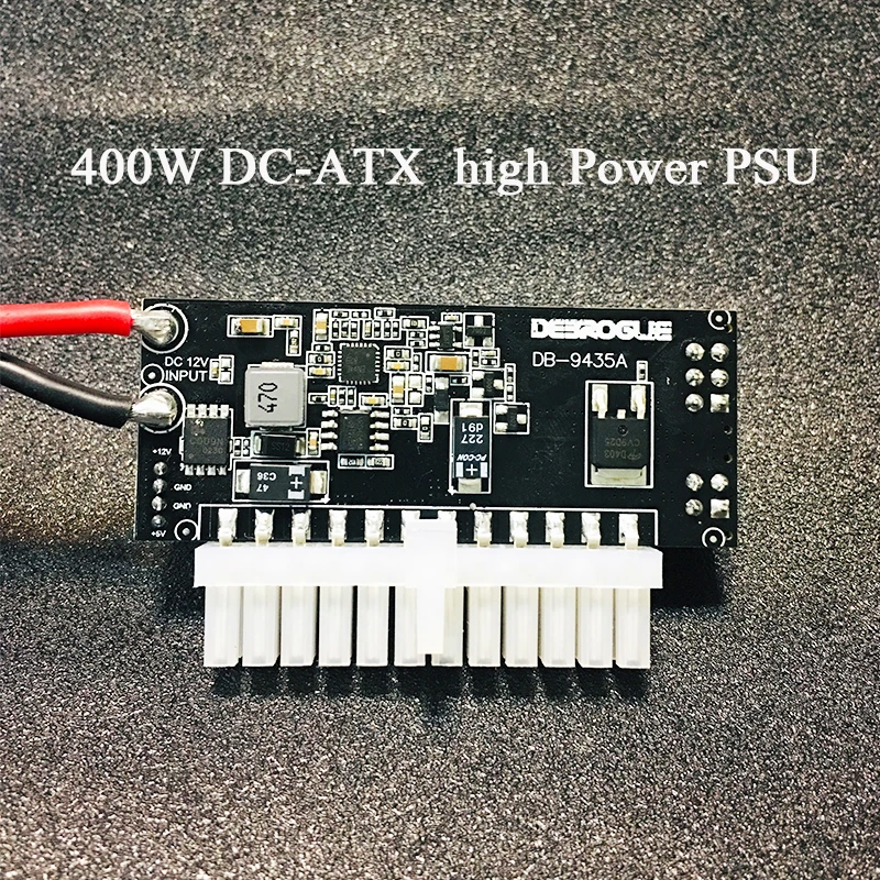 

High Quality PSU DC-ATX-400W high power module DC 12V 24Pin DC 5525 Power Supply board 24PIN Graphic card