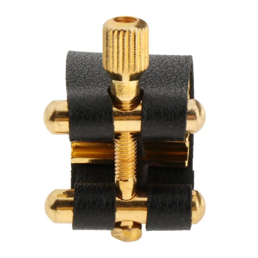 Saxophone Fastener Clip Alto Tenor Soprano Sax Ligatures Fastener Cap for Saxophone Clarinet Bakelite Mouthpiece