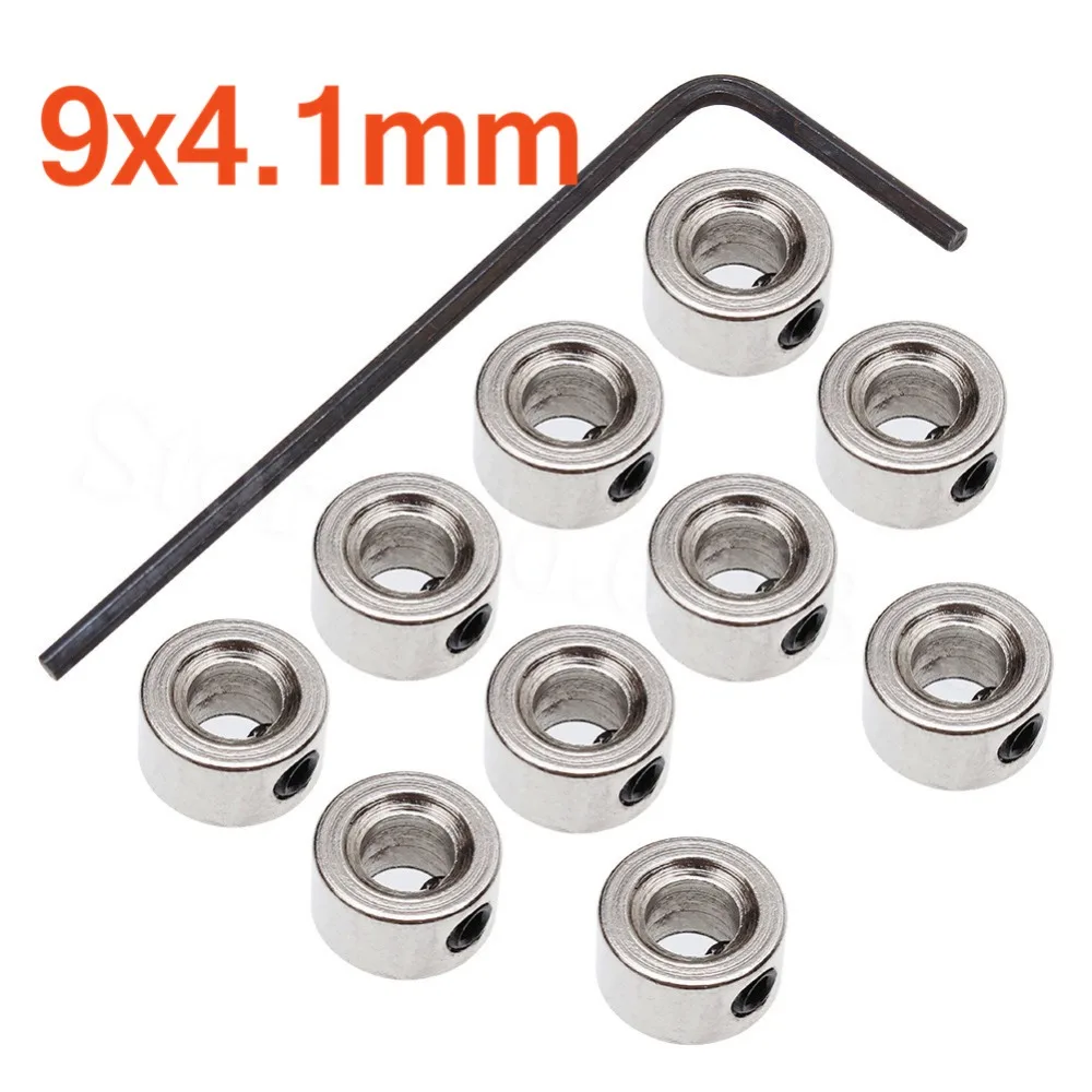 Jeu de bouchons de train d'atterrissage RC, 20 pièces, collier de roue 6x2.1mm 7x2.6mm 8x3.1mm 9x4.1mm, pièces pour modélisme