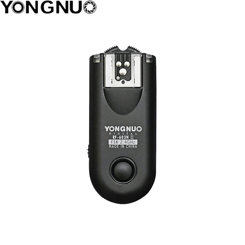 YONGNUO RF-603RX/N RF-603 RF603N II RF 603 2.4GHz Wireless Radio Flash Studio Flash Trigger for NIKON D90 D5100 D700 D3