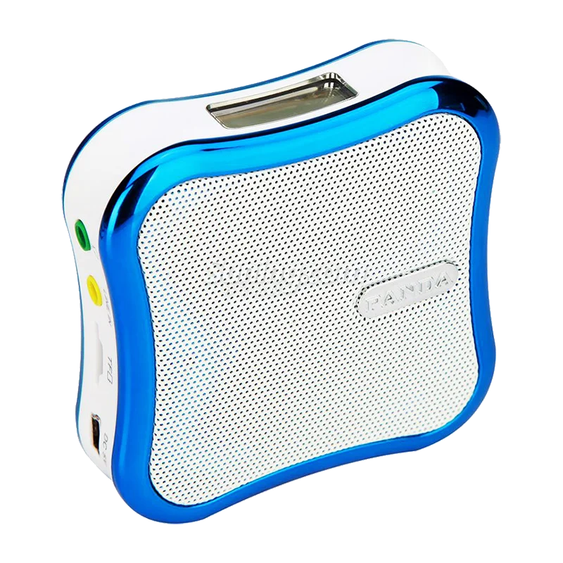 

Portable Digital FM Radio Speaker HiFi Soundcore Motion Walkman TF Card Music Audio mp3 Player for Kids,Adult,Elderly-Chargeable