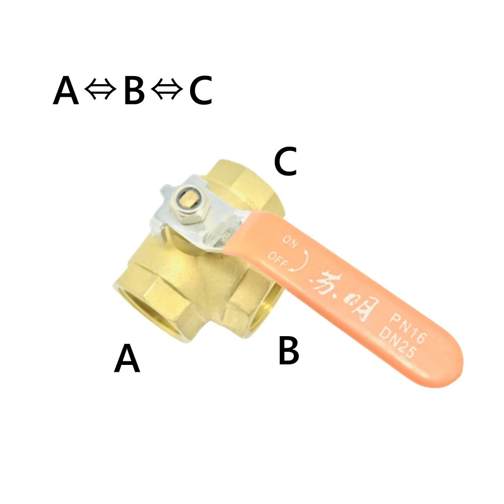 バランシングバルブボールバルブ 3 ウェイボールバルブマヌルネコbspp G1"