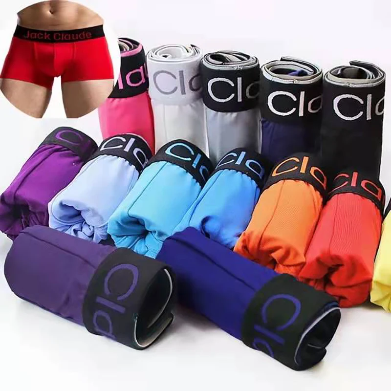 6Pcs/Lot Men’s Underwear Men’s U-shaped Convex Design Underpants  Comfortable Breathable Boxer Shorts Men’s Sexy Boxer Shorts