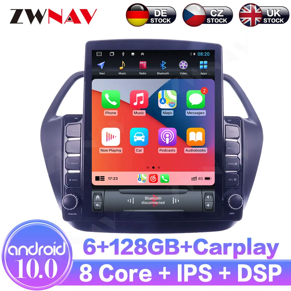 Android10.0 6+128G For Suzuki SX4 S-cross 2013-2017 IPS Touch Screen Receiver Car Multimedia Radio Player Car GPS Navigation DSP