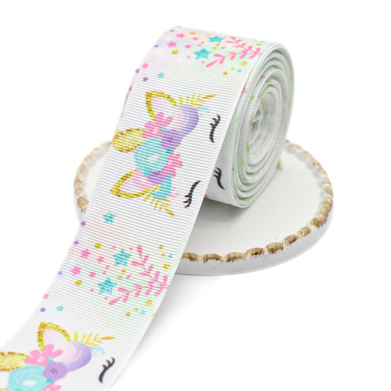 10 Yards 1,5'' 38MM Cartoon-Tiermuster bedruckte Ripsbänder für Haarschleifen DIY Handarbeitsmaterial Y2020111201 – Detail 10