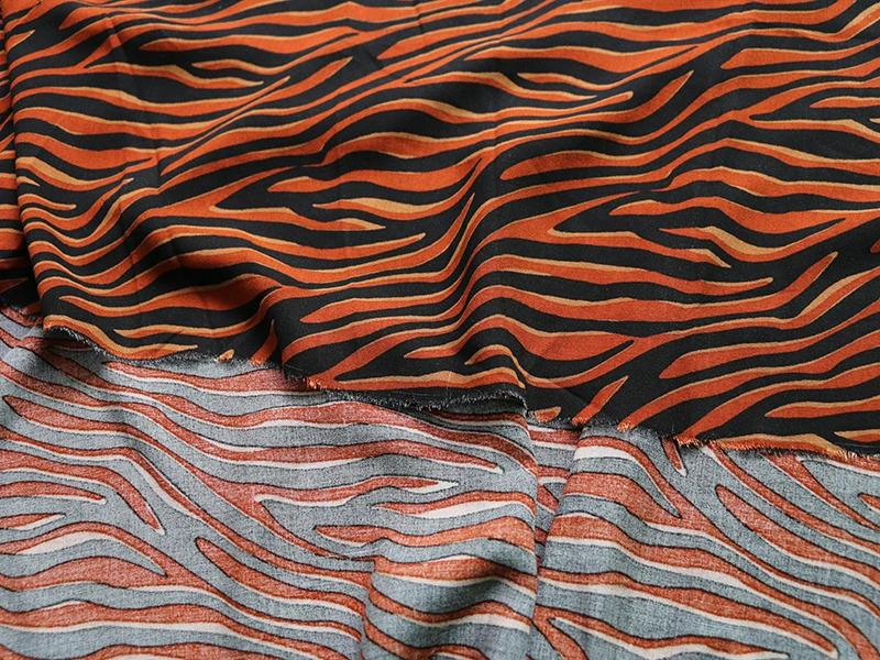 1 Meter X 1,35 Meter Hochwertiger Viskose-Stoff Rayon-Popeline Kleider- und Hemdenmaterial Großhandel – Detail 9