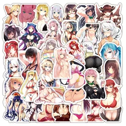 10/30/50/100PCS Anime Sexy Pinup Bunny Girl Waifu Decal Stickers Suitcase Laptop Bike Car Truck Waterproof Car Sticker Girls Toy