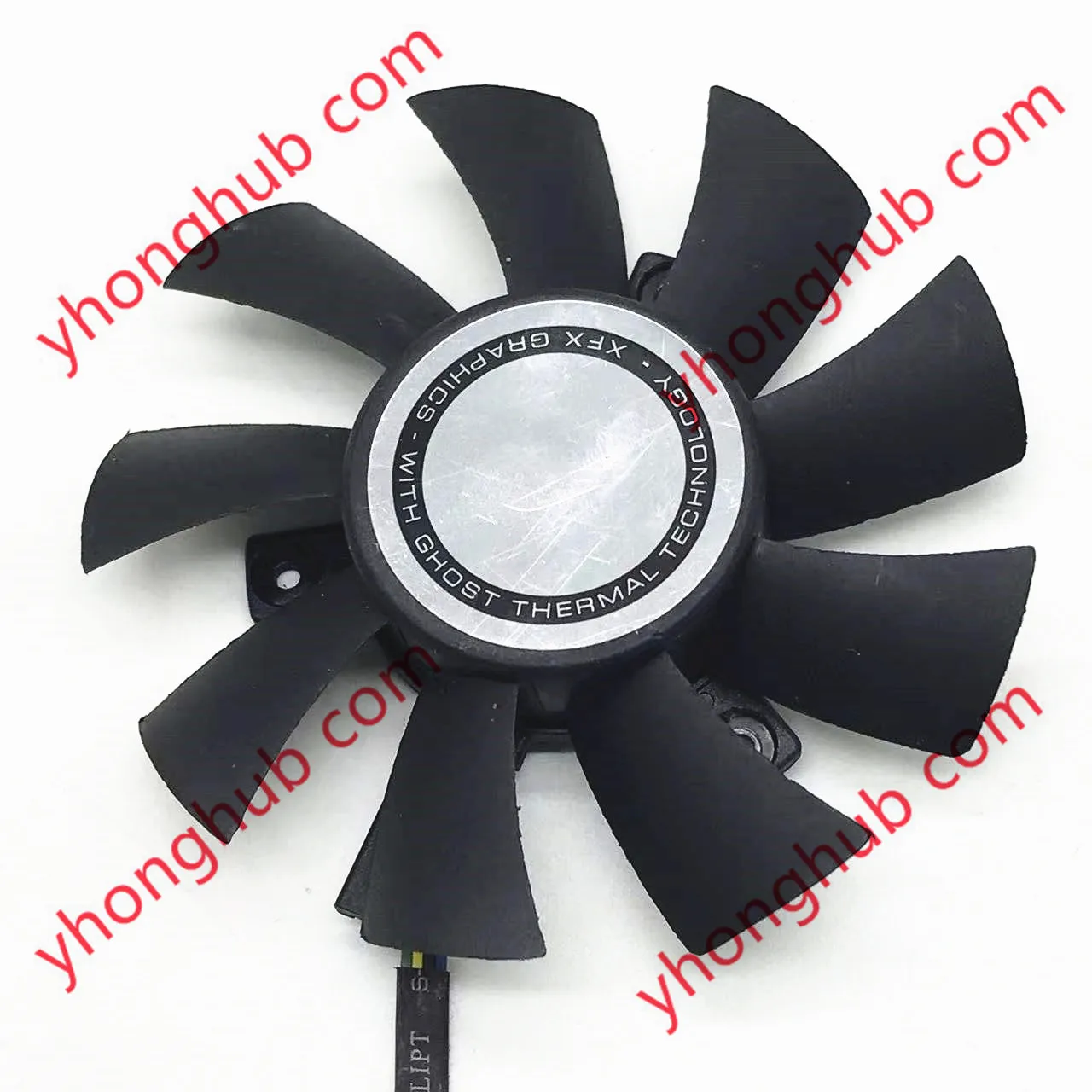 ARX FS1280-AP184C DC 12V 0.45A Dia. 75mm C.T.C 39mm 4-Wire Server Cooling Fan