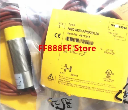 Ni20-M30-AP6XS120, Ni20-M30-AN6XS120, Ni15-M30-AP6XS120, Ni15-M30-AN6XS120, Ni8-M18-AN6XS120, Ni8-M18-AP6XS120, proximity switch