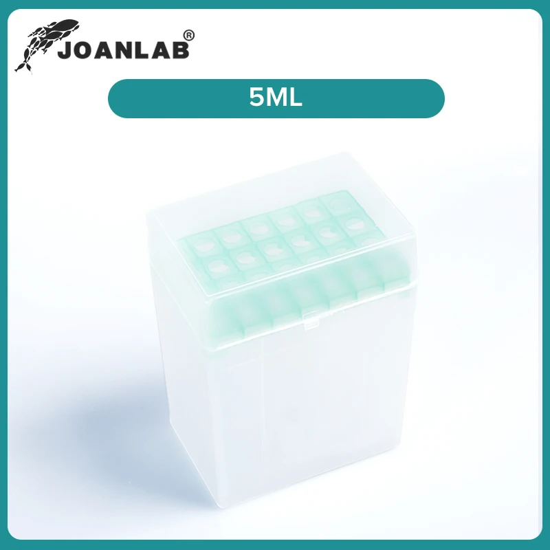 JOANLAB Laboratory Pipette Tip Box 10ul 200ul 1ml 5ml 10ml Micropipette Plastic Pipette Box Laboratory Equipment Supplies