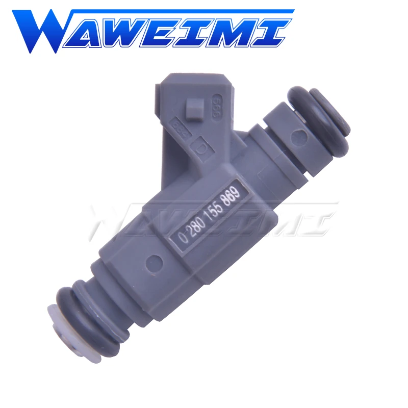 WAWEIMI Brand New 4PCS Fuel Injector Flow OE 0280155869 For Ferrari Maserati 360 Modena 3.6L 4.2L