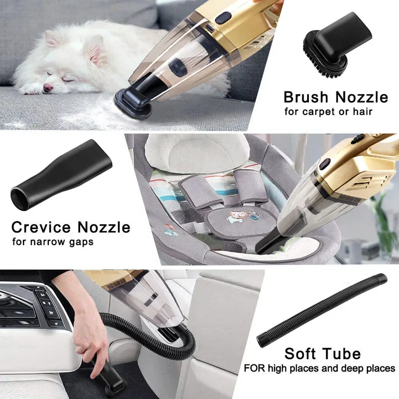 Wireless Vacuum Cleaner Handheld Vacuum Cleaner Wireless Car Vacuum Cleaner For Car Big Suction Dry Wet