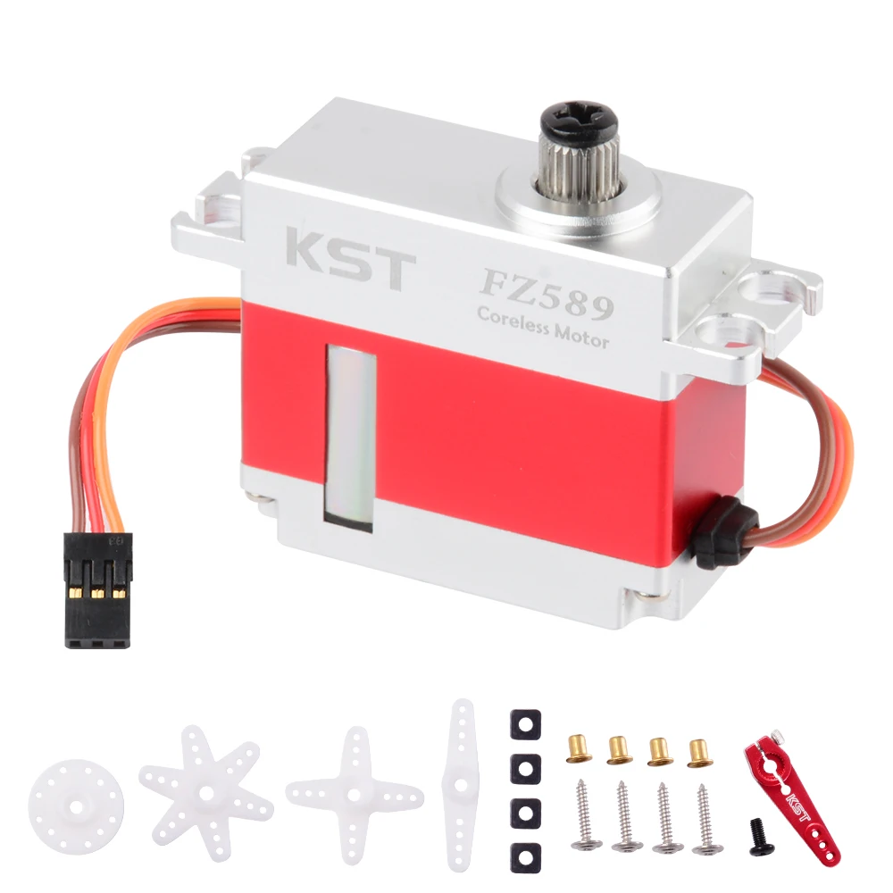 

KST FZ589 8KG Miniature Digital Servo Motor for Drone UAV Helicopter RC Car Boat Robot Airplane RC Toys