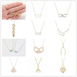 Chandler Love Plated Number 8 Endless CZ Necklace & Pendant For Women Forever Eternal Friendship Infinity Fashion Jewelry