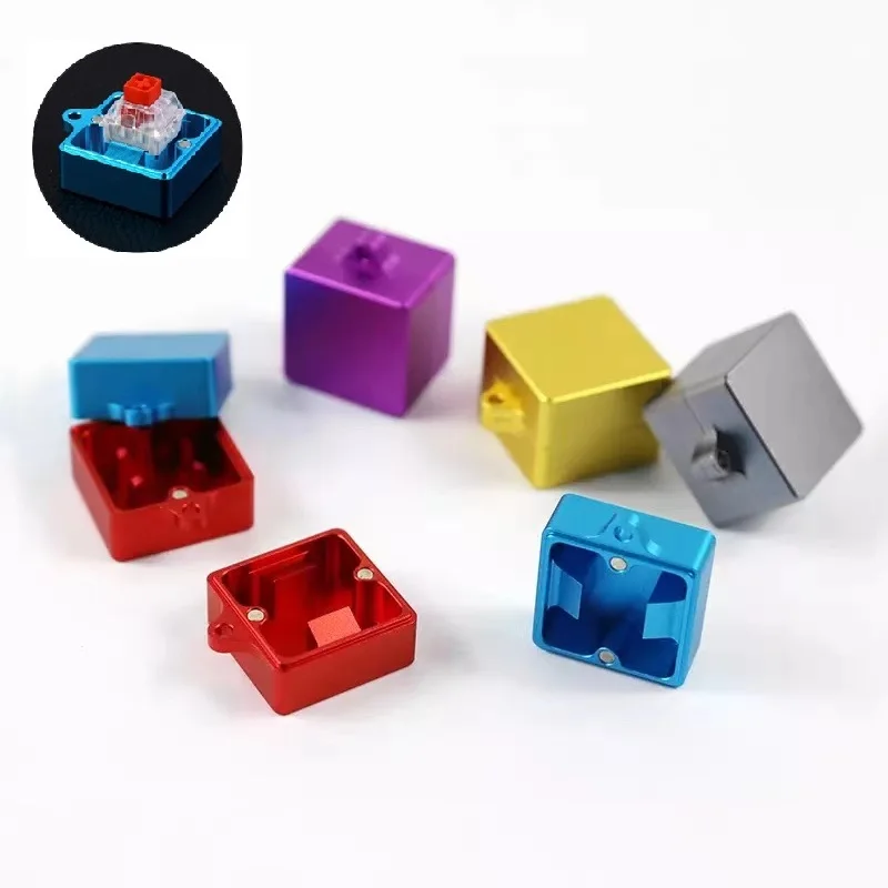 New Mechanical Keyboard Switch Opener CNC Aluminum Alloy For Cherry Gateron Kailh Outemu 2in1 Mx Switches Lubricate Shaft Opener