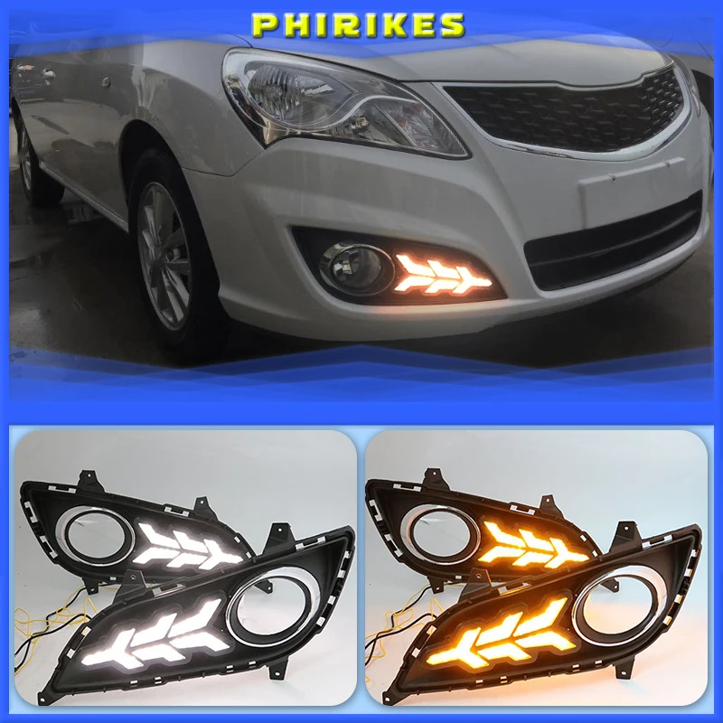 

LED DRL For elantra High brightness guide LED DRL led fog lamps daytime running lights For Hyundai elantra 2011-2016