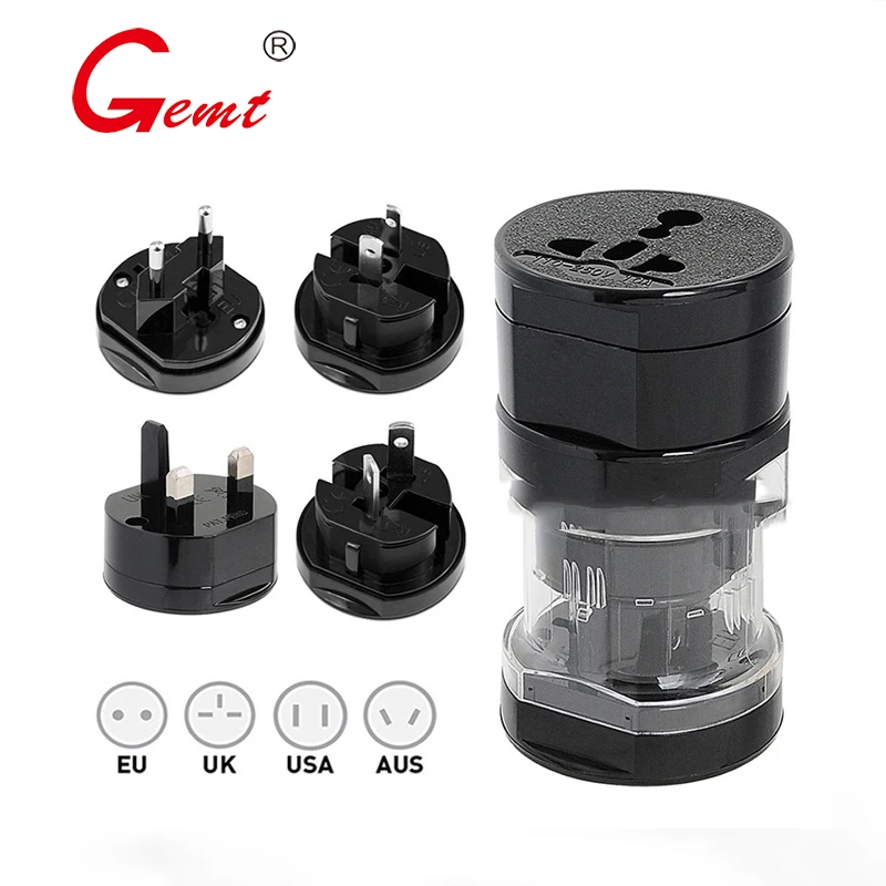 3 in 1 travel adapter conversion plug Universal conversion plug for US UK EU AU plug converter Multi-function conversion plug