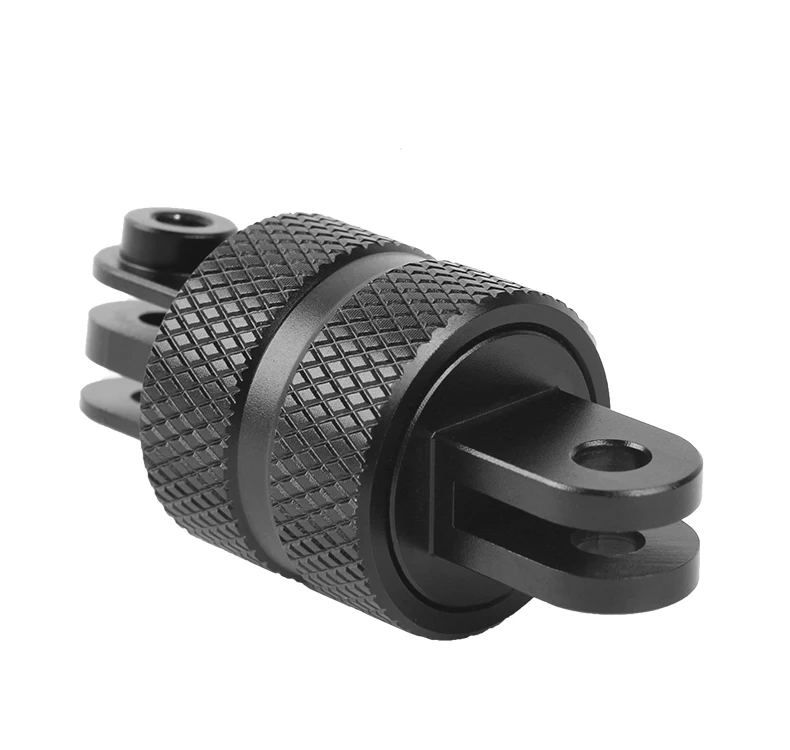 Аксессуары для Gopro 13 12 11, металлический адаптер, 1/4 дюйма, алюминиевый штатив, крепление из сплава с ЧПУ, вращение на 360 градусов для Go Pro Hero DJI OSMO Action